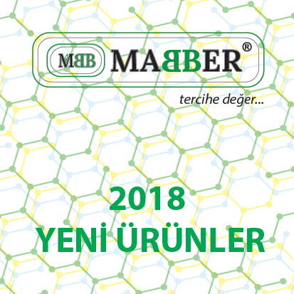 2018 MABER YENİ &Uuml;R&Uuml;NLER KATALOĞU